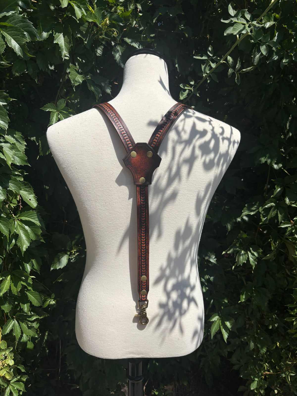 Burnt Wood Suspenders